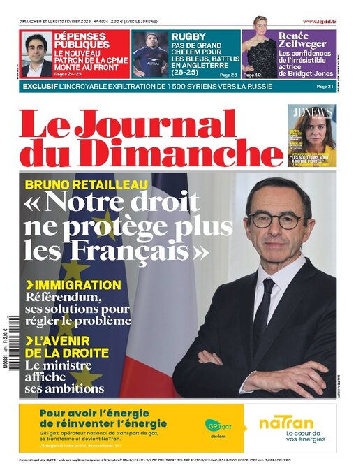 Title details for Le Journal du dimanche by Lagardere Media News - Available